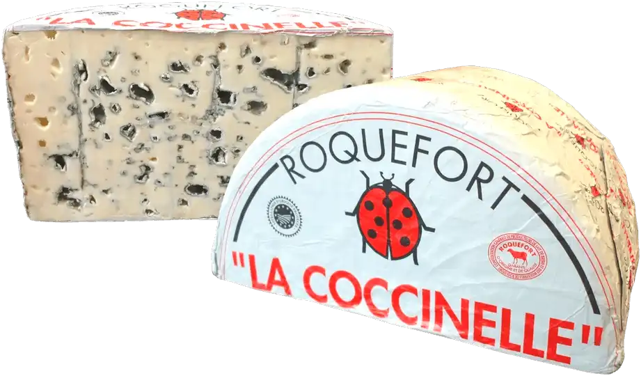 Фото 1 - Сир Papillon La Coccinelle Pdo Рокфор 52% ваговий