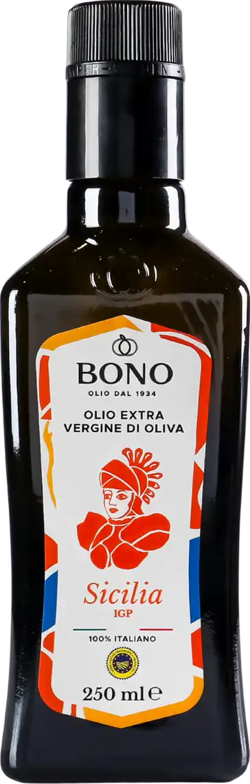 Фото 1 - Олія Bono оливкова нерафінована PGI Sicilia 250 мл