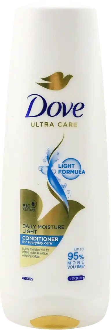 Фото 1 - Бальзам-ополіскувач для волосся Dove Ultra Care Daily Moisture Light 350 мл