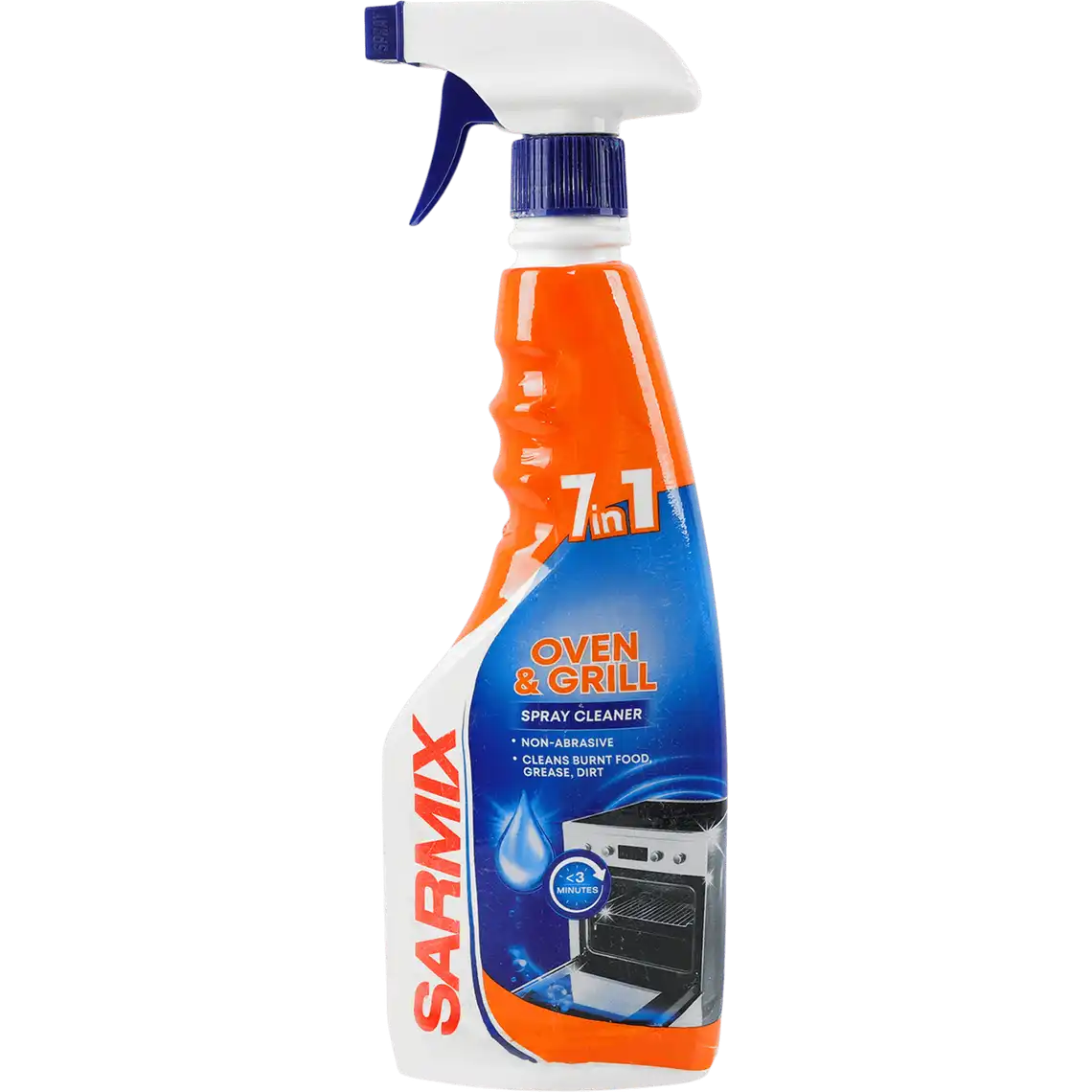 Фото 1 - Засіб для чищення Sarmix духовки та мікрохвильової печі 500 мл