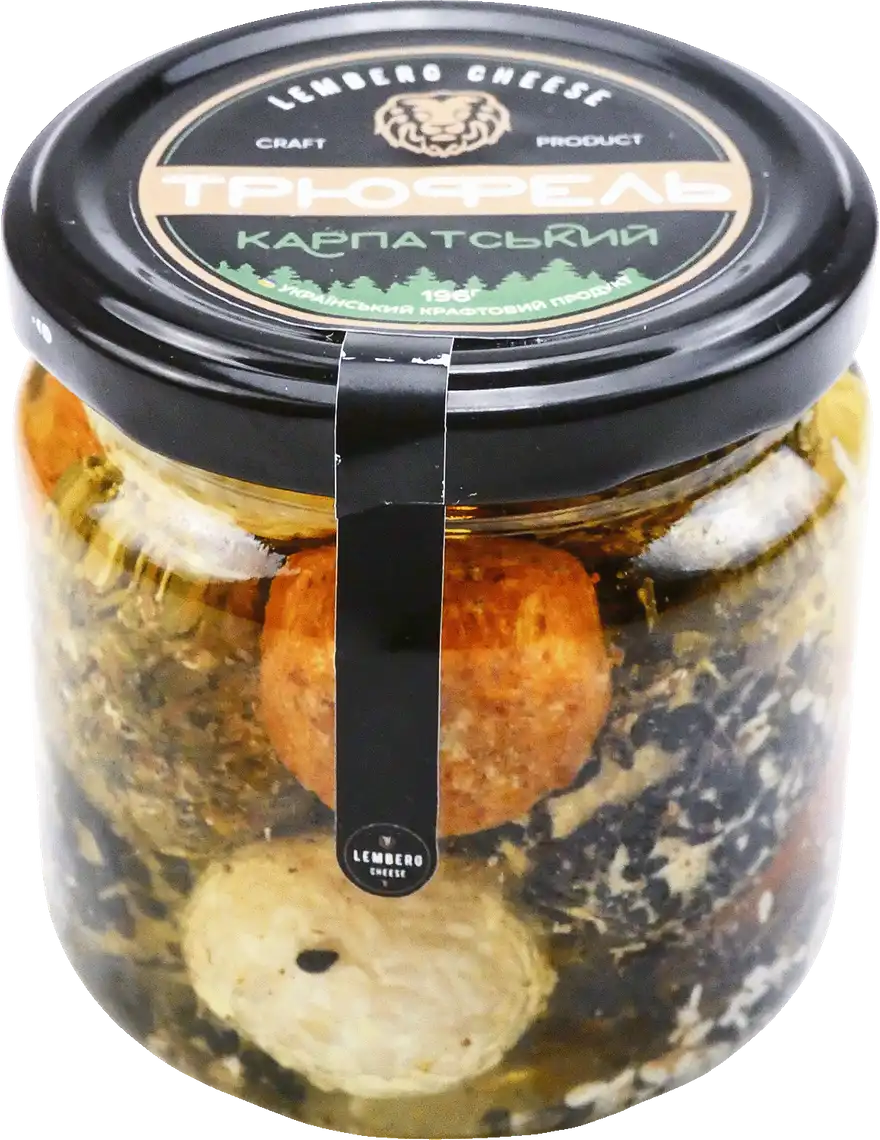 Фото 1 - Сир Lemberg Cheese Карпатський Трюфель 13% 196 г