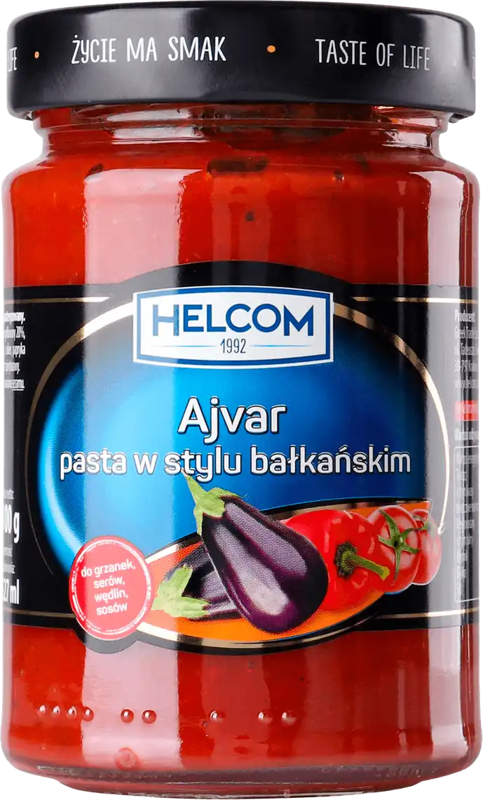 Фото 1 - Паста Helcom Ajvar балканська 300 г