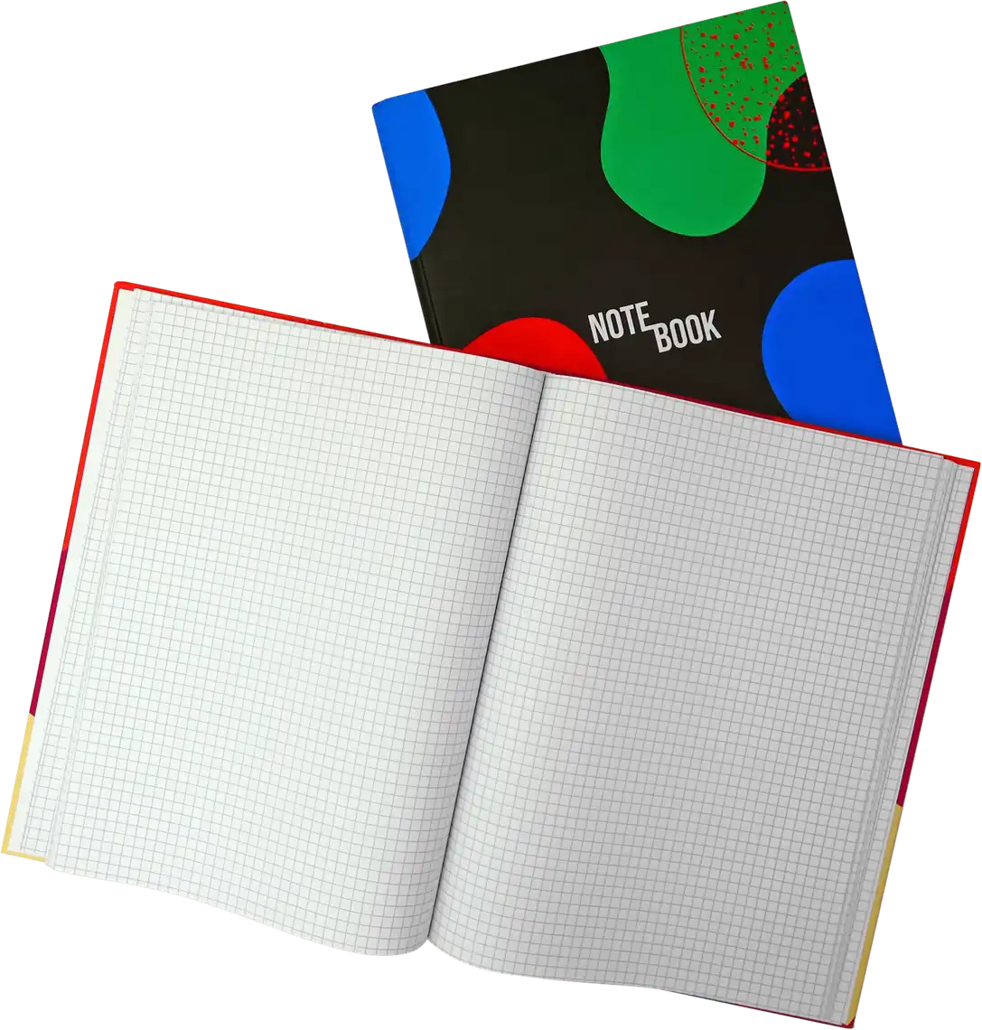 Фото 2 - Зошит АртПринт Abstract notebook standard клітинка А4 96 аркушів