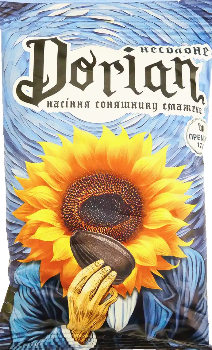 Фото 1 - Насіння соняшника Sun Snack Dorian смажене не солоне 120 г
