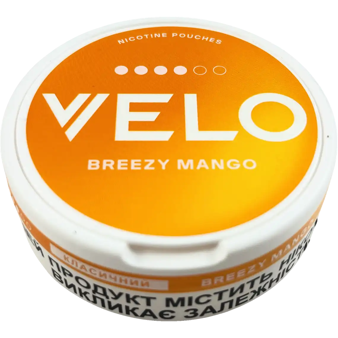 Фото 1 - Паучі Velo Tropical Mango Класичний безтютюнові нікотиновмісні