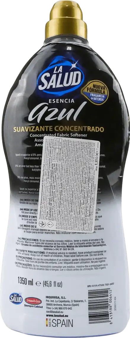 Фото 2 - Ополіскувач для тканин La Salud Classic Blue Azu 1350 мл