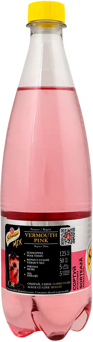 Фото 4 - Напій Schweppes Pink Tonic 750 мл