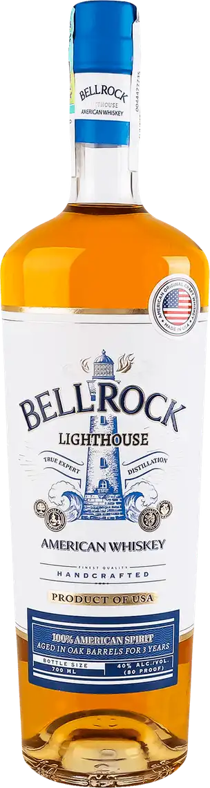 Фото 1 - Віскі Bell Rock American Whiskey 40% 0.7 л