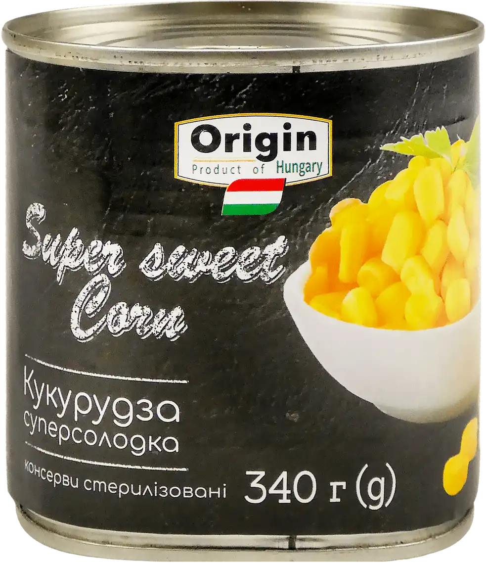 Фото 1 - Кукурудза Origin суперсолодка 340 г