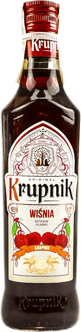 Фото 1 - Напій алкогольний Krupnik Cherry 28% 0,5 л