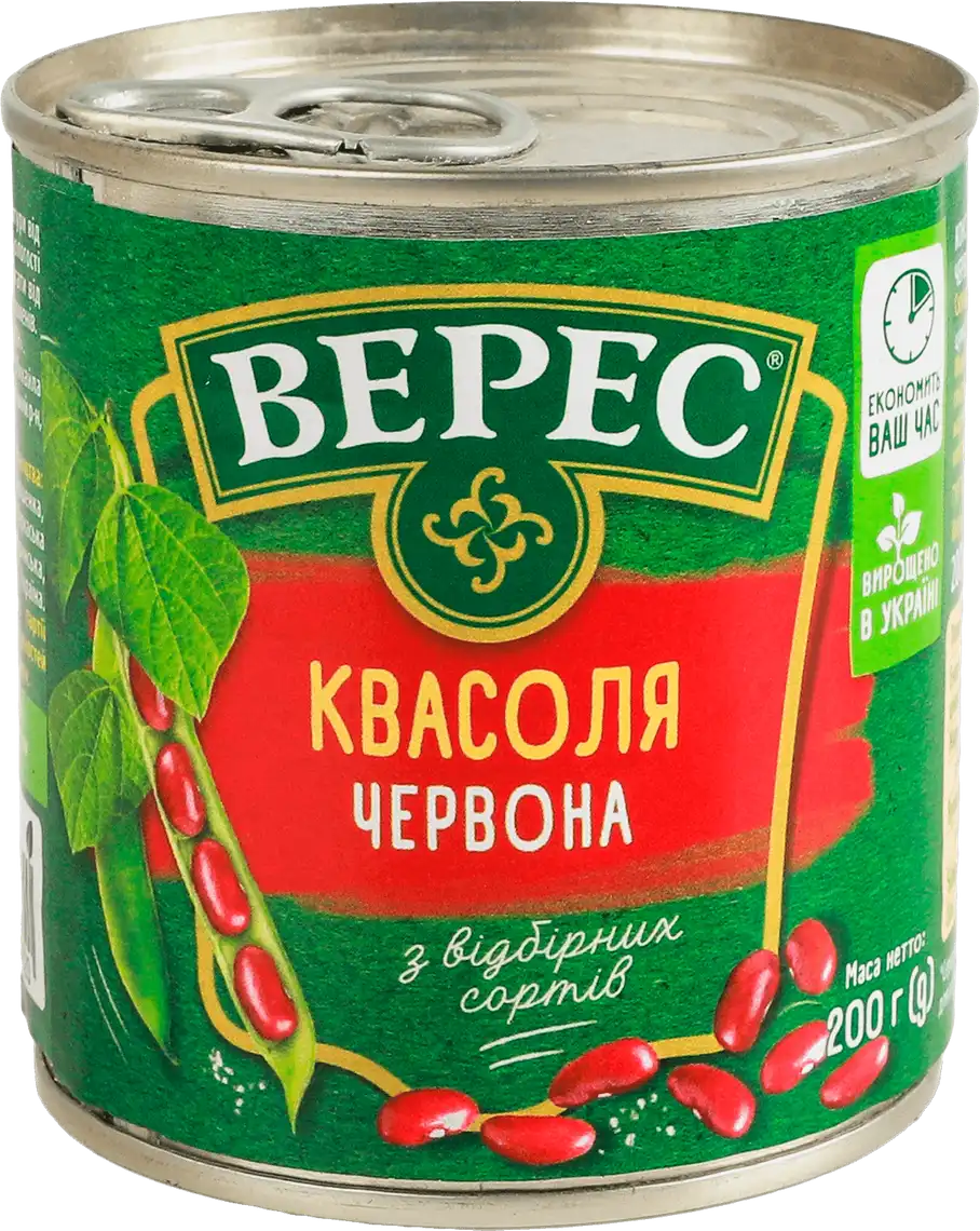 Фото 1 - Квасоля червона Верес 200 г