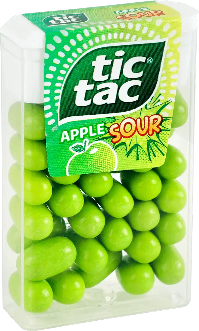 Фото 2 - Драже Tic Tac кисле яблуко 18 г