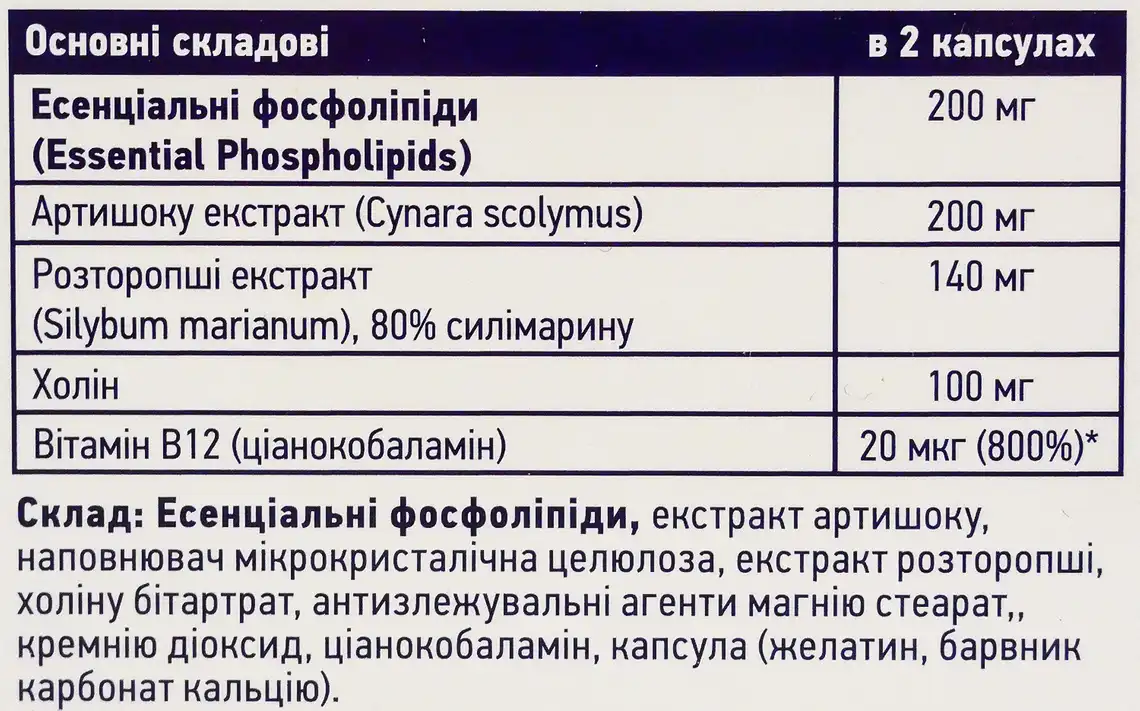 Фото 3 - Регеніл Гепа Форте Baum Pharm капсули №30