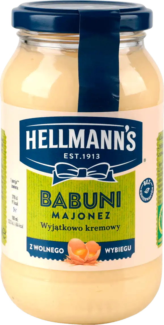 Фото 1 - Майонез Hellmann's Babuni 65% 340 мл