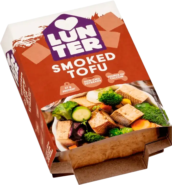 Фото 2 - Продукт Lunter Тофу Веган копчений 180 г
