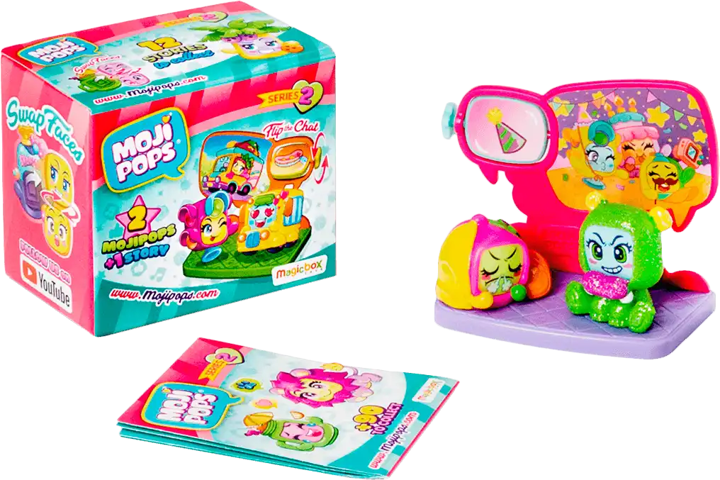 Фото 1 - Набір фігурок Moji Pops S2 Коробочка пригод 2 фігурки та сцена