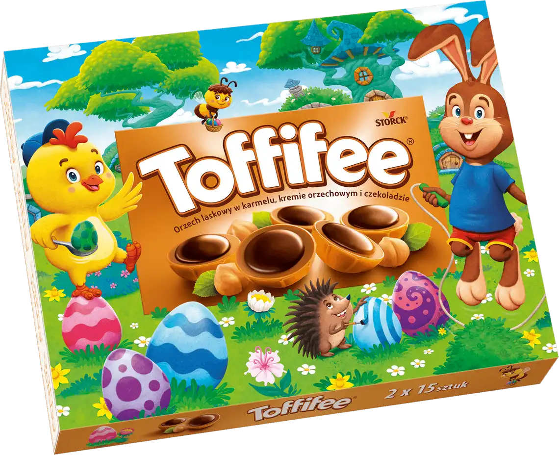 Фото 1 - Цукерки Toffifee Великдень 250 г