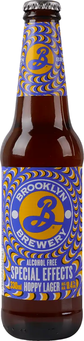 Фото 1 - Пиво Brooklyn Special Effect Hoppy Lager безалкогольне 0.33 л
