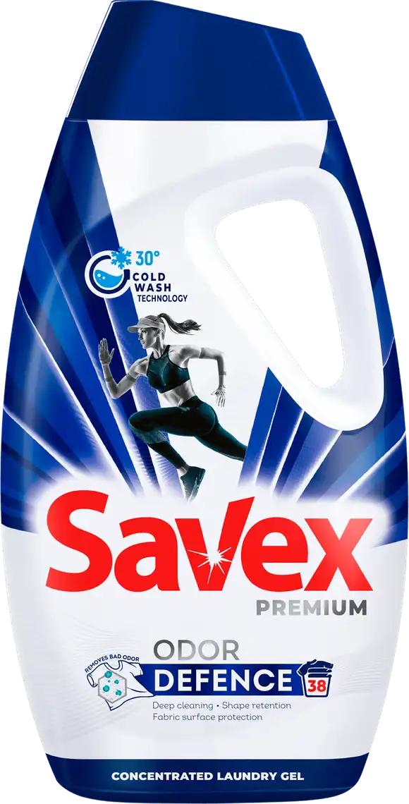 Фото 1 - Гель для прання Savex Premium Odor 1.71 л