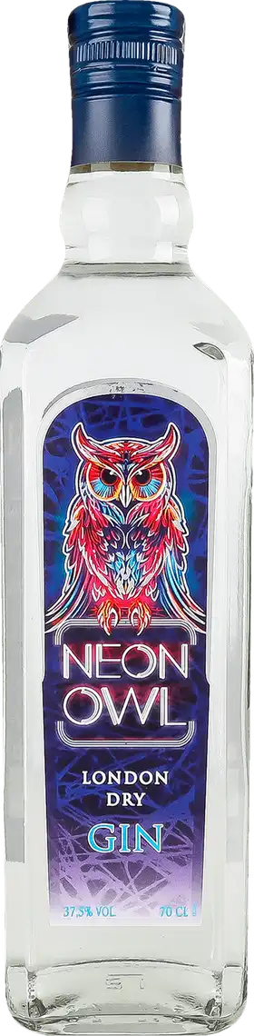 Фото 1 - Джин Neon Owl 37,5% 0,7 л