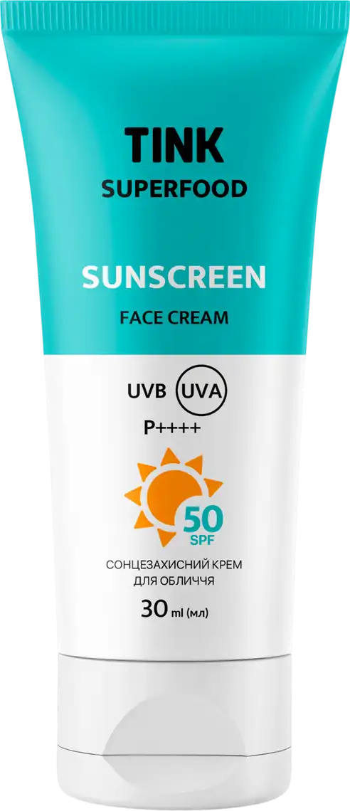 Фото 1 - Сонцезахисний крем Tink SPF 50 для обличчя 30 мл