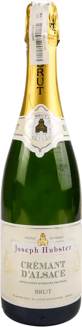 Фото 1 - Вино ігристе Joseph Hubster Cremant d'Alsace біле брют 12% 0.75 л