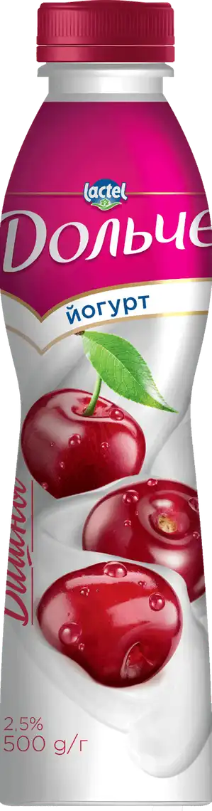 Фото 1 - Йогурт Дольче Вишня 2.5% 500 г