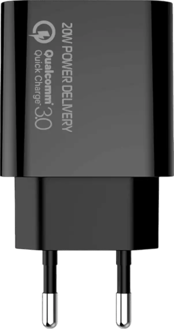 Фото 2 - Зарядний пристрій ColorWay мережевий USB Type-C 20W V2 чорний