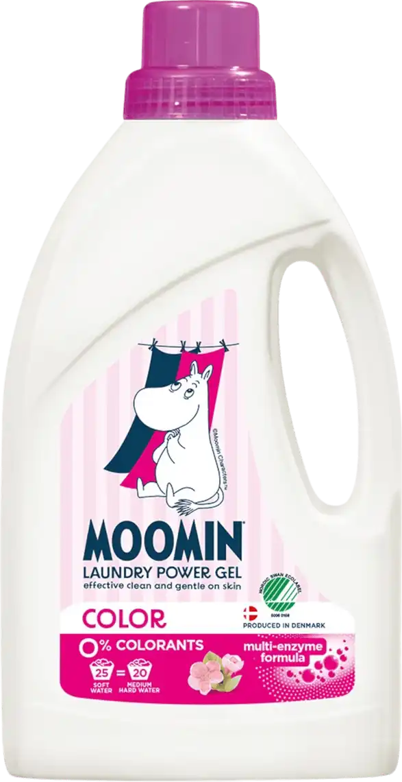 Фото 1 - Гель для прання Moomin Color 900 мл