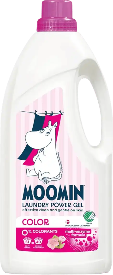 Фото 1 - Гель для прання Moomin Color 1800 мл
