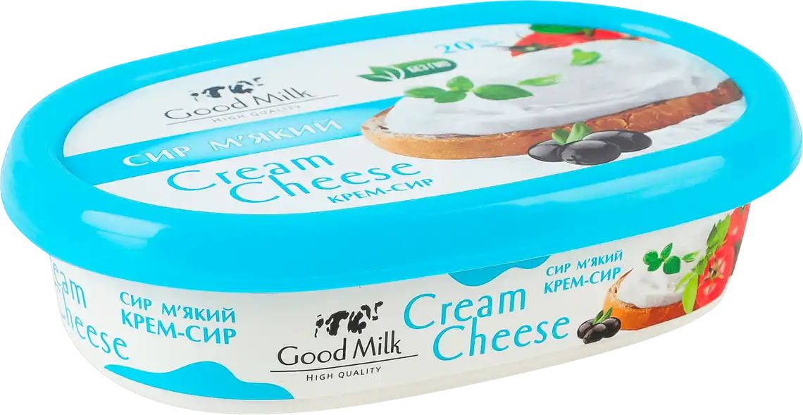 Фото 1 - Крем-сир Good Milk 20% 135 г