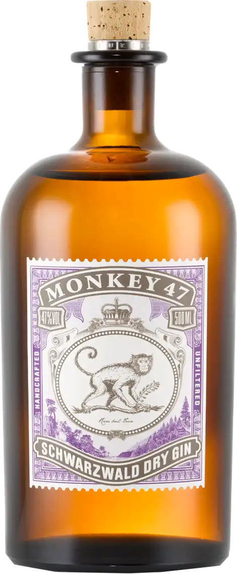 Фото 1 - Джин Monkey 47 47% 0.5 л