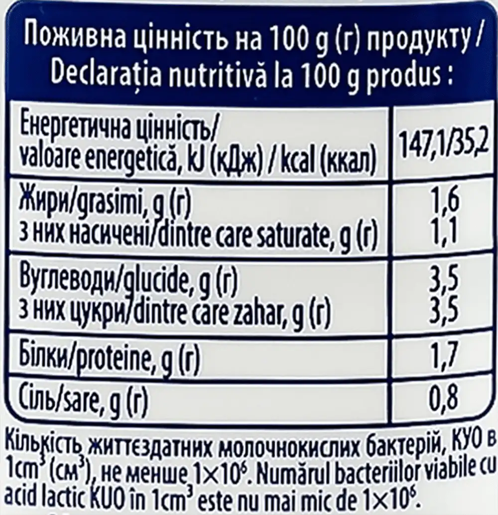Фото 5 - Айран Селянське з огірком та кропом 1.6% 420 г