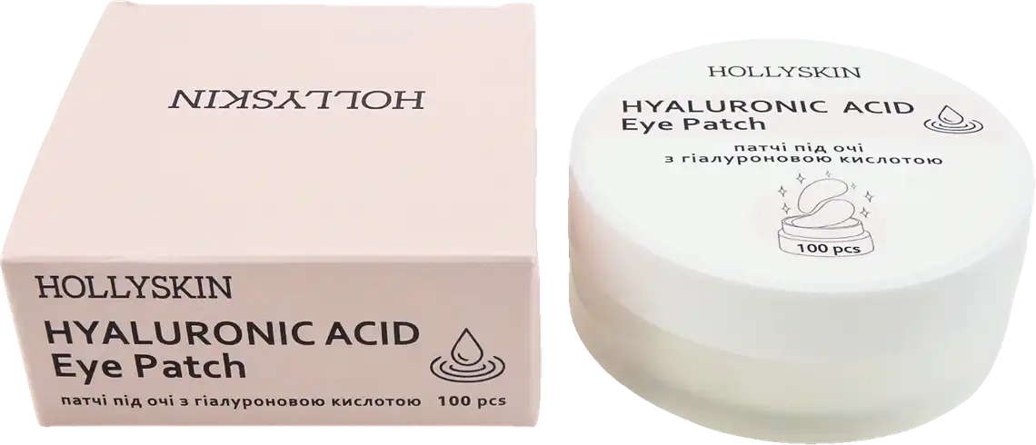 Фото 2 - Патчі Hollyskin Hyaluronic Acid Eye Patch під очі 100 шт