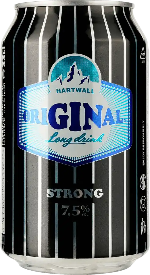 Фото 1 - Напій Hartwall Original Long Drink Strong слабоалкогольний 330 мл