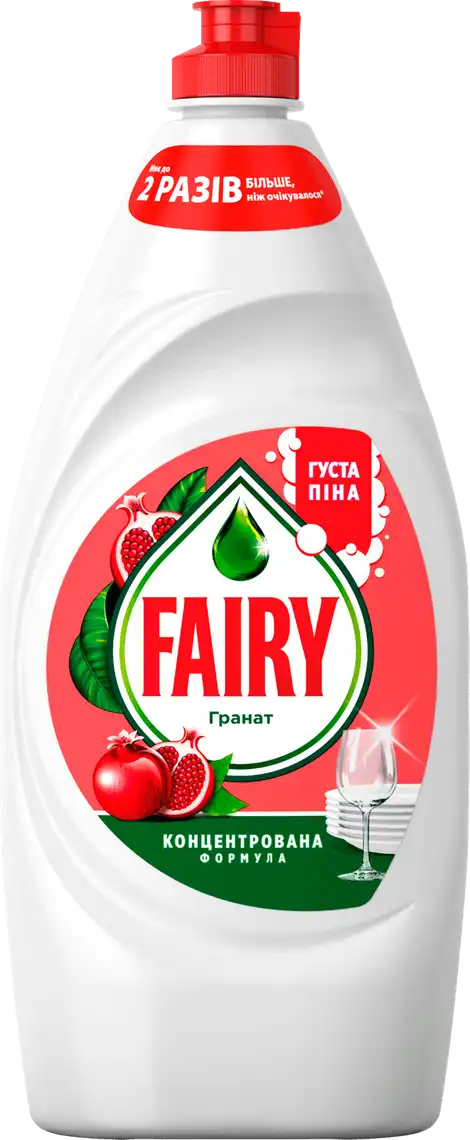 Фото 1 - Засіб для миття посуду Fairy Clean & Fresh Гранат 1.35 л