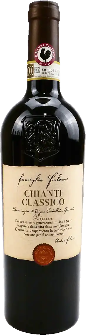 Фото 1 - Вино Famiglia Falorni Chianti Classico Riserva DOCG червоне сухе 13% 0.75 л