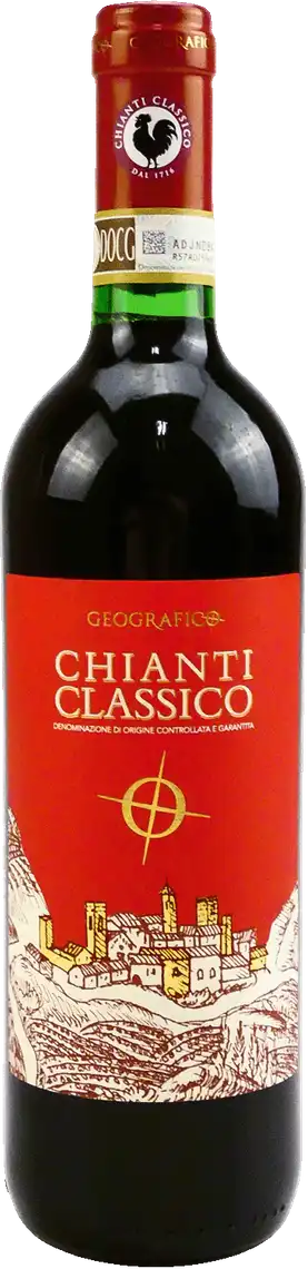 Фото 1 - Вино Geografico Chianti Classico DOCG червоне сухе 13.5% 0.75 л