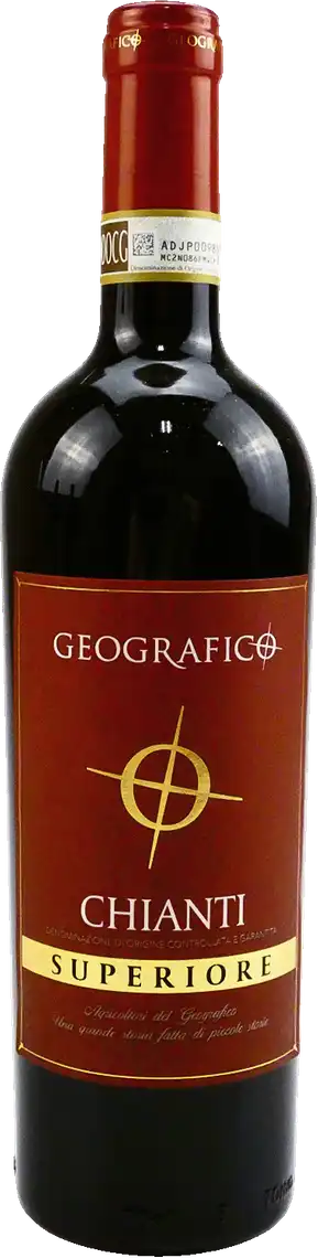 Фото 1 - Вино Geografico Chianti Superiore DOCG червоне напівсухе 13% 0.75 л