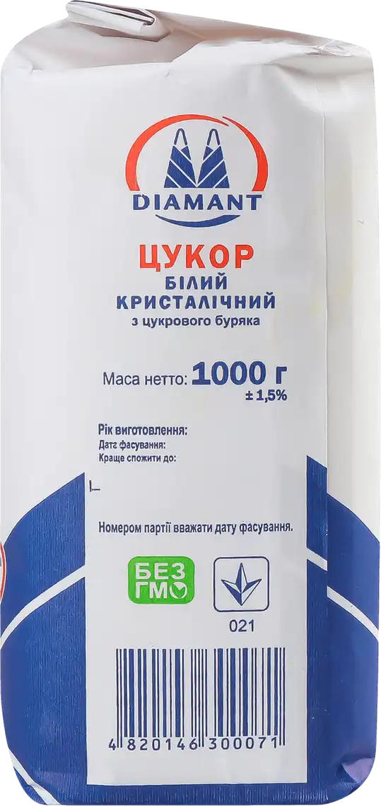Фото 2 - Цукор Diamant білий кристалічний 1 кг