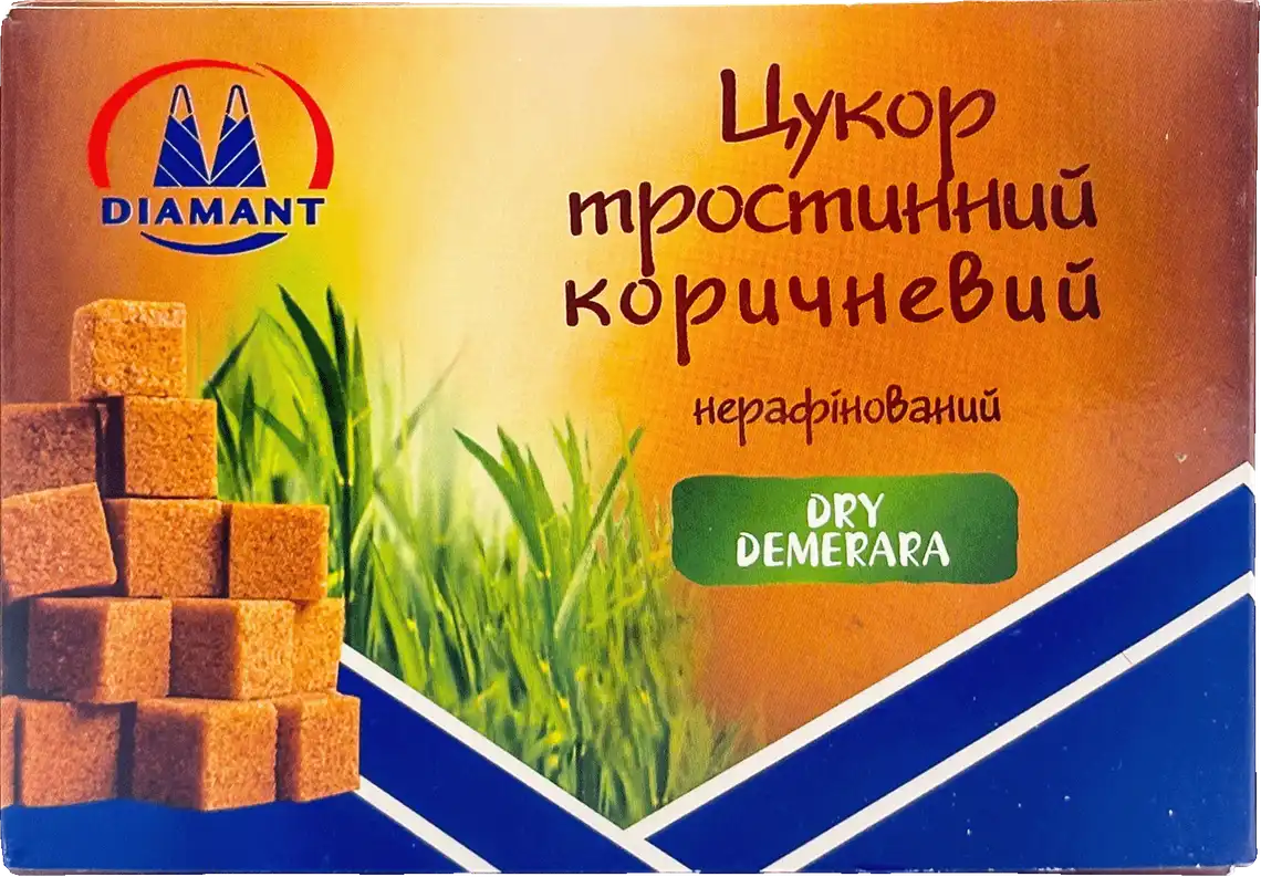 Фото 2 - Цукор Diamant пресований тростиновий 250 г