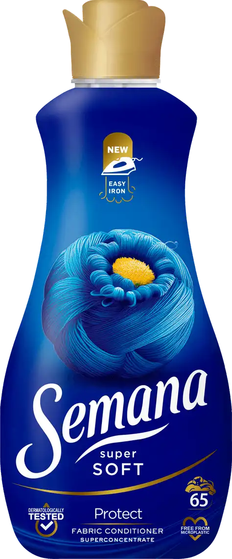 Фото 1 - Ополіскувач для тканин Semana Super Soft Protect 1.3 л