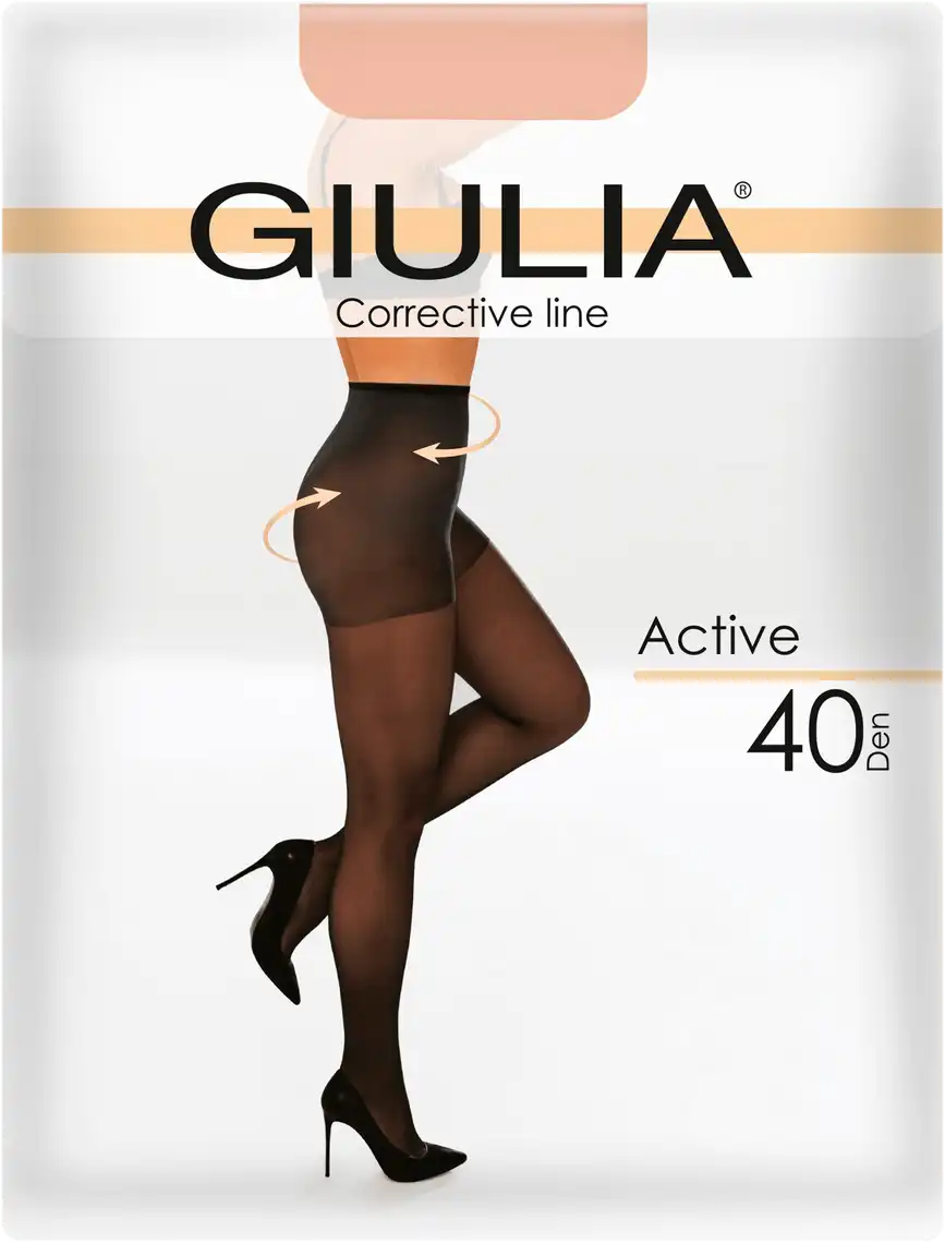 Фото 1 - Колготи Giulia Active 40 Den 2 р daino