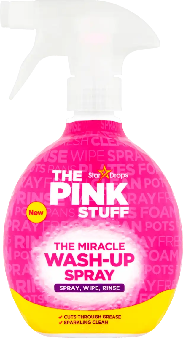 Фото 1 - Засіб для миття посуду та чищення всіх поверхонь від жиру The Pink Stuff 500 мл