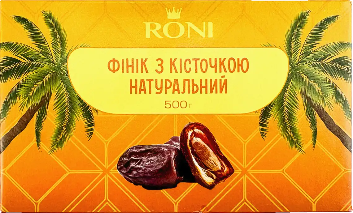 Фото 2 - Фінік Roni натуральний 500 г