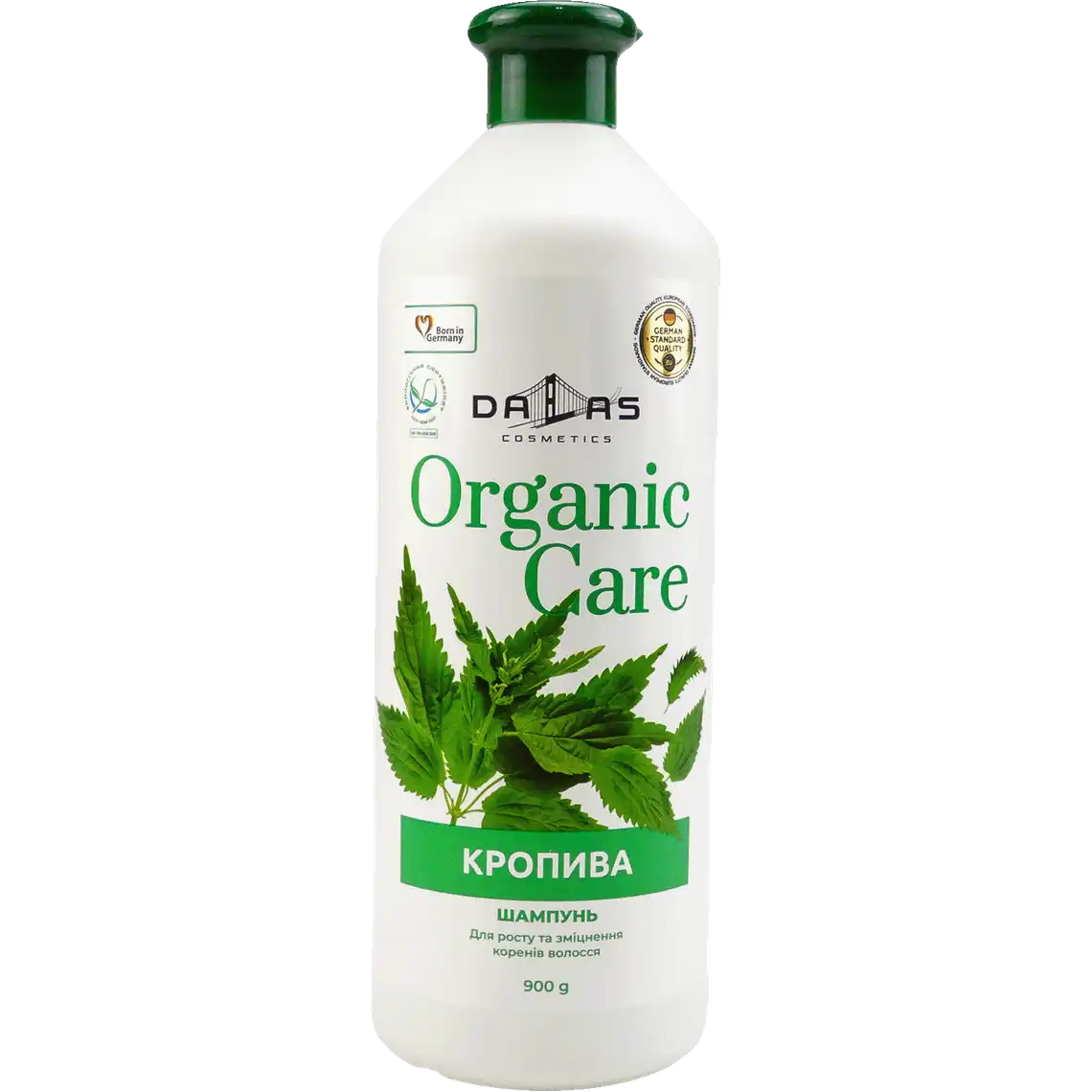 Фото 1 - Шампунь для волосся Dalas Organic care Кропива 900 мл