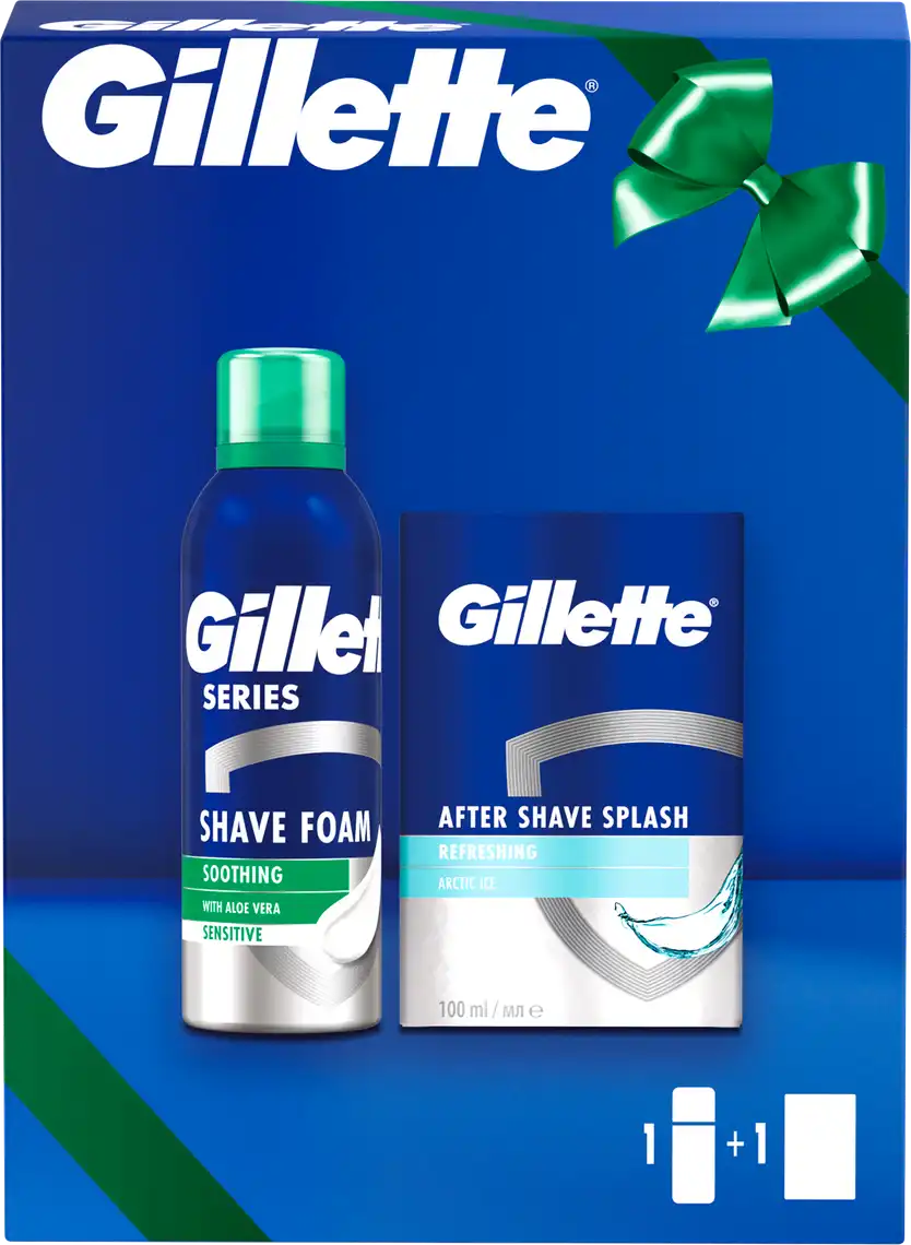 Фото 1 - Набір подарунковий Gillette чоловічий