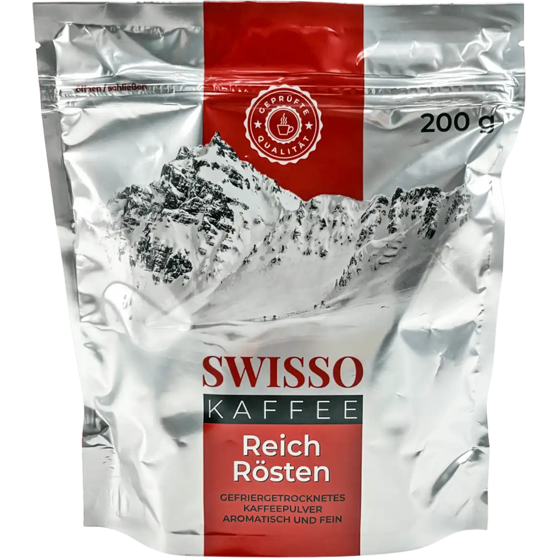 Фото 1 - Кава розчинна Swisso Kaffee 200 г