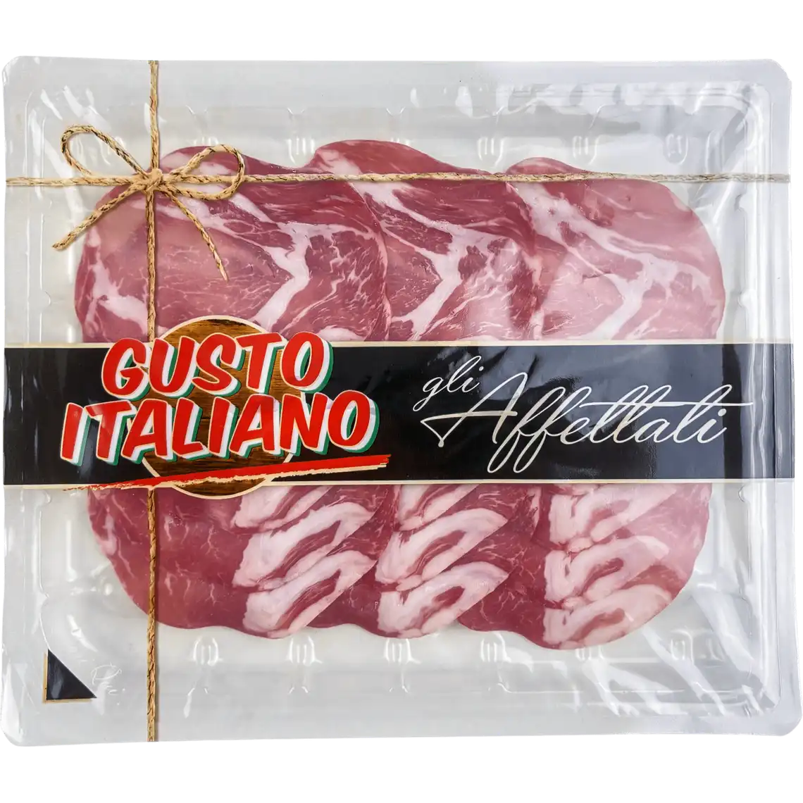 Фото 1 - Коппа Gusto Italiano нарізка 100 г