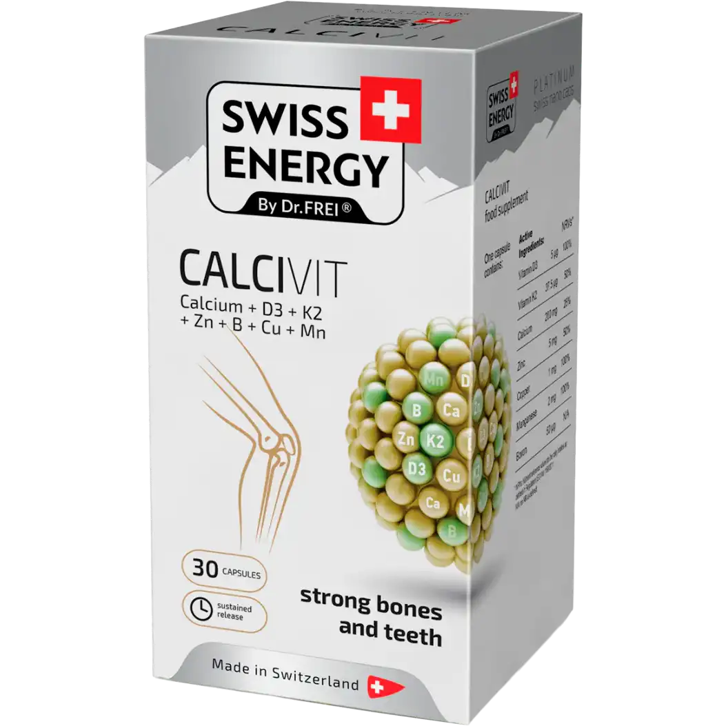 Фото 1 - Вітаміни Swiss Energy Calcivit 30 шт